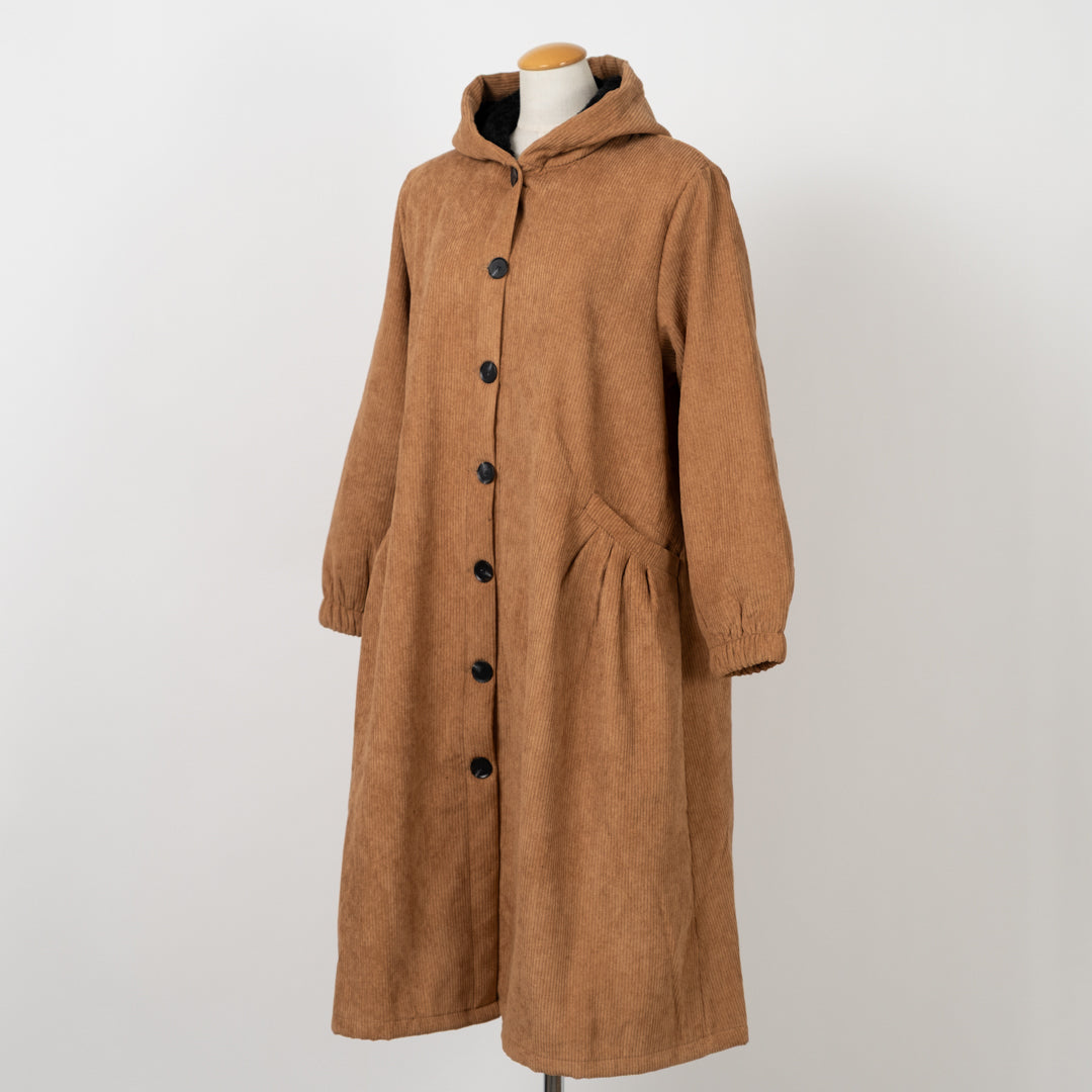 コールテン裏シャギーコート