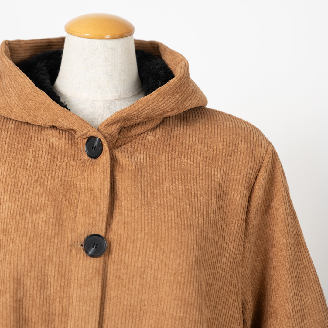 コールテン裏シャギーコート