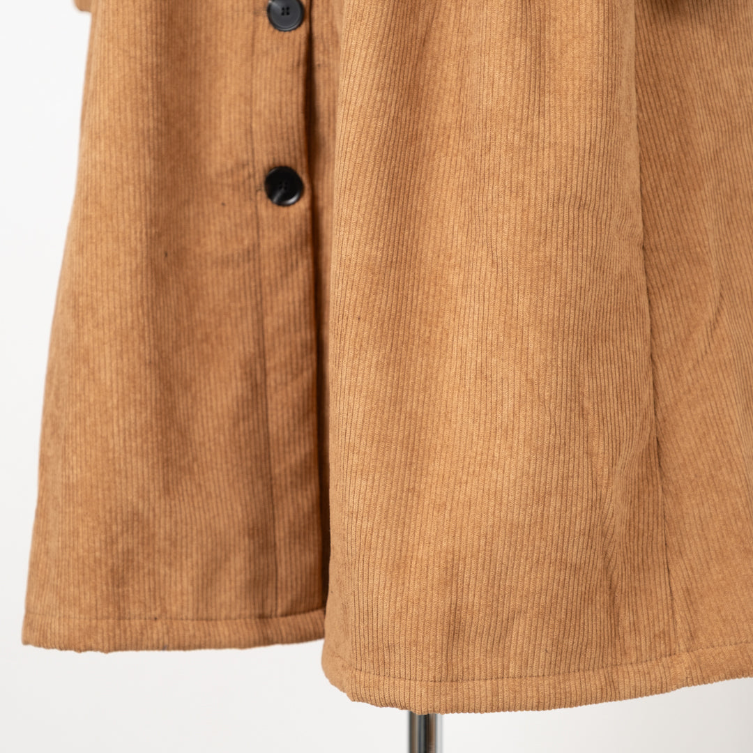 コールテン裏シャギーコート