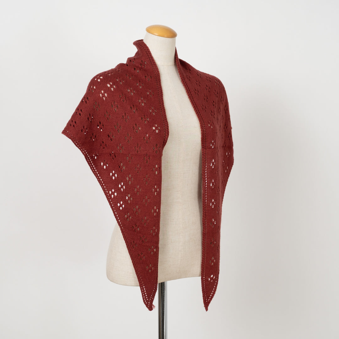 コテージの午後の三角スカーフ