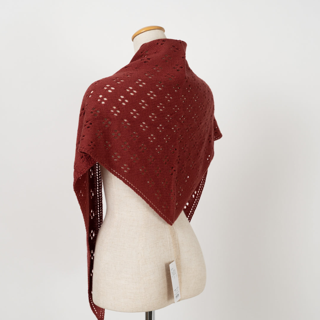 コテージの午後の三角スカーフ