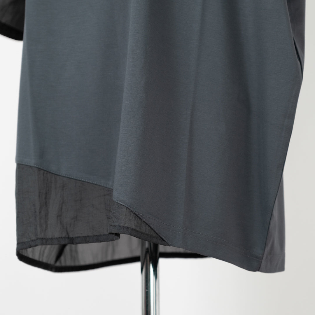 接触冷感異素材切替プルオーバー (10094706524292)