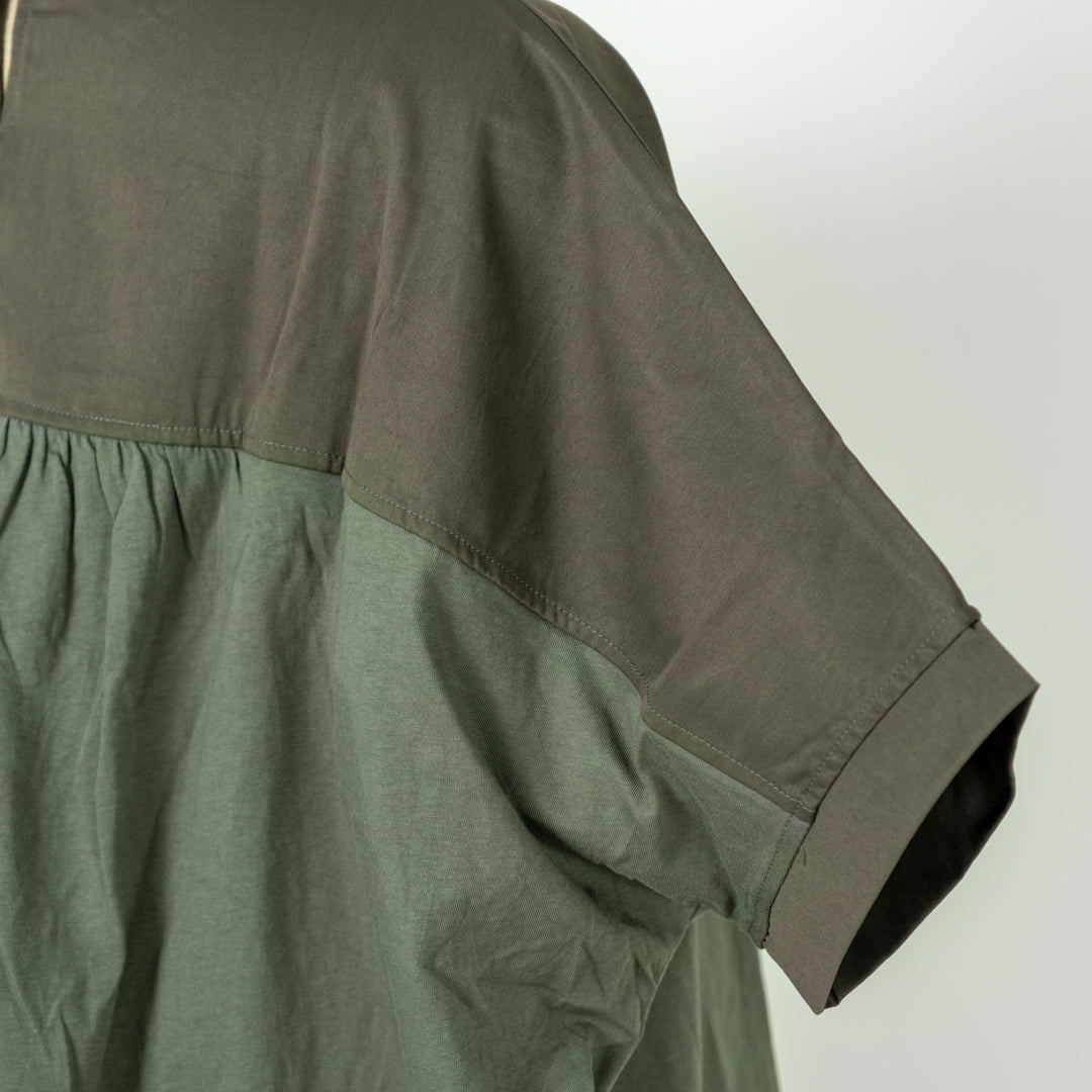 異素材切替バイカラープルオーバー (10094715961476)