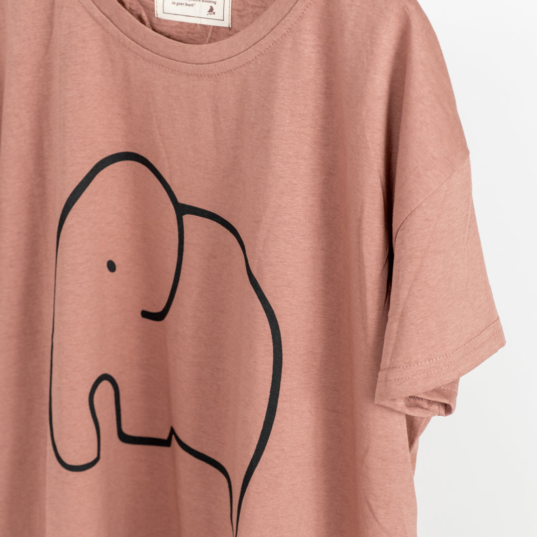 ゾウTシャツ (9995993841796)