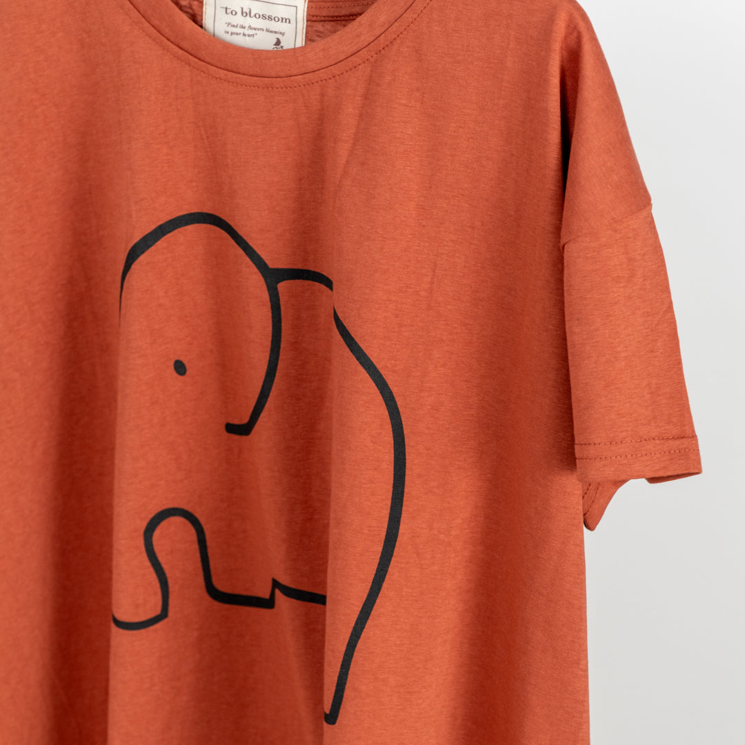 ゾウTシャツ (9995993841796)