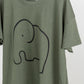 ゾウTシャツ (9995993841796)