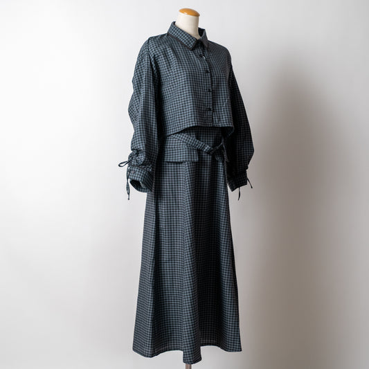 袖ドロストシャツセットアップ (10118201540740)