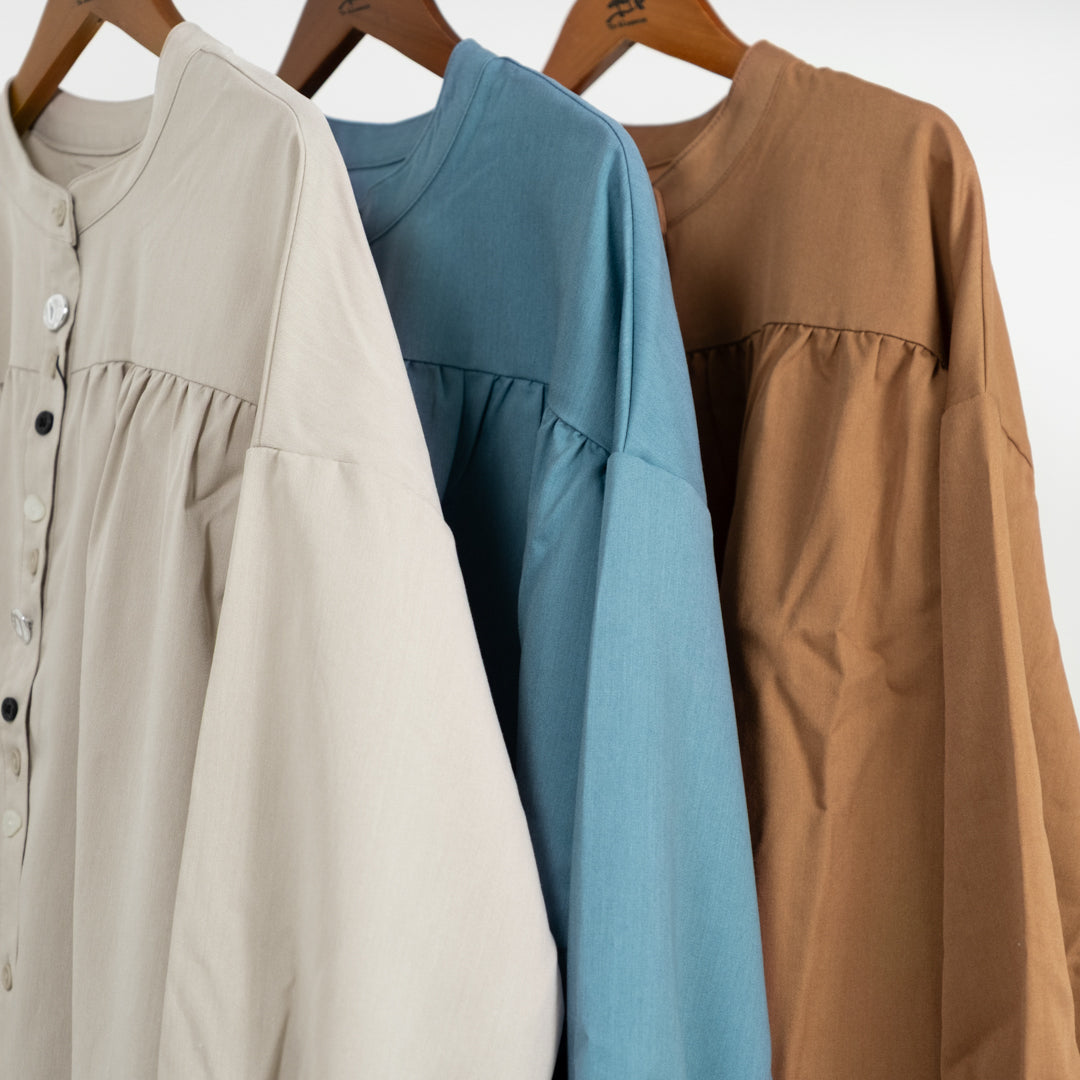 多ボタンブラウス長袖 – to blossom