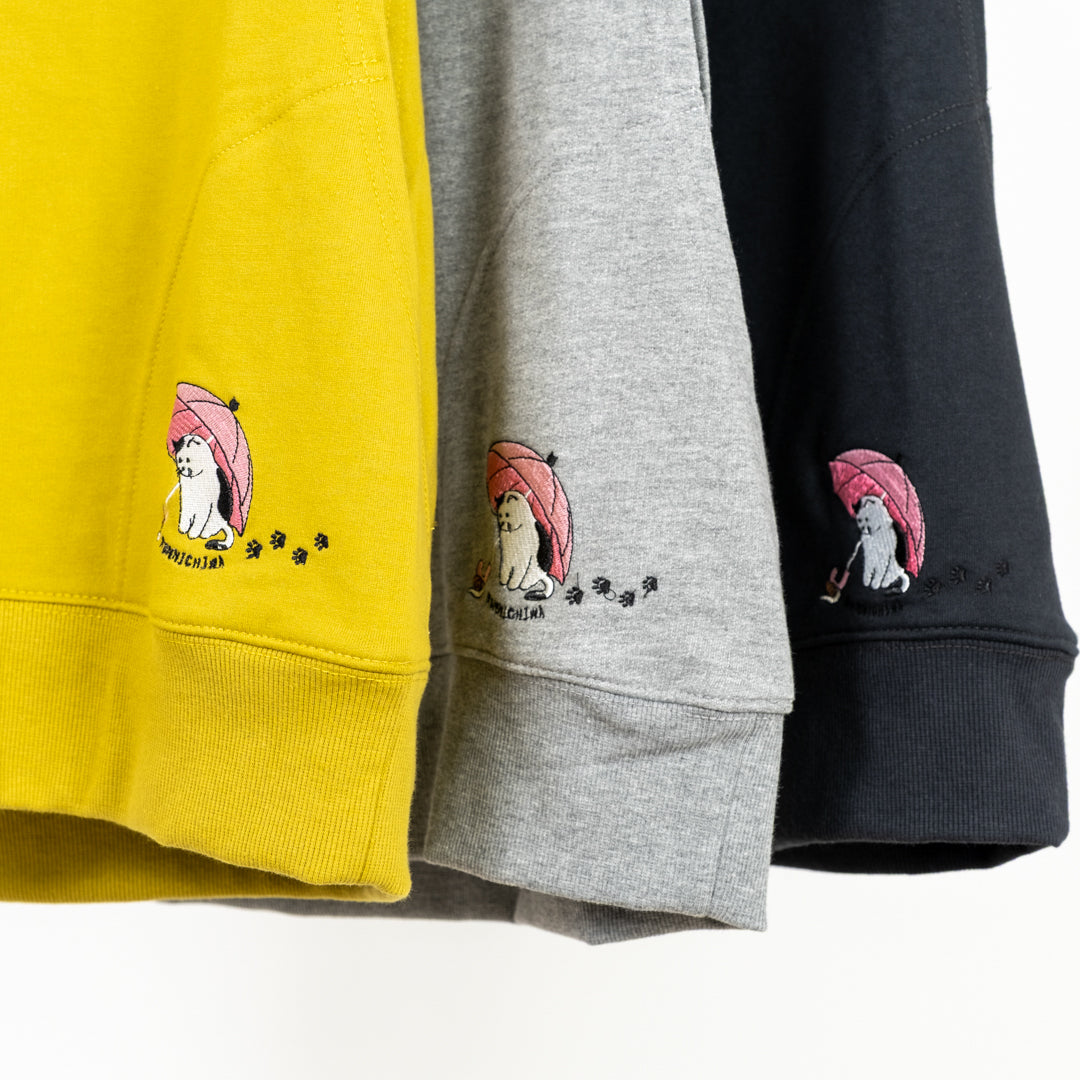 傘猫ミニ裏毛ベスト