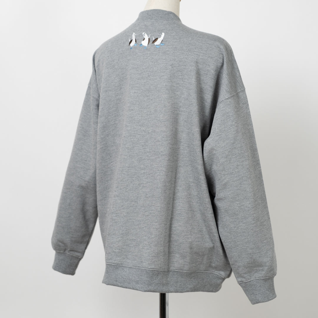 青足カツオドリＶネックカーディガン