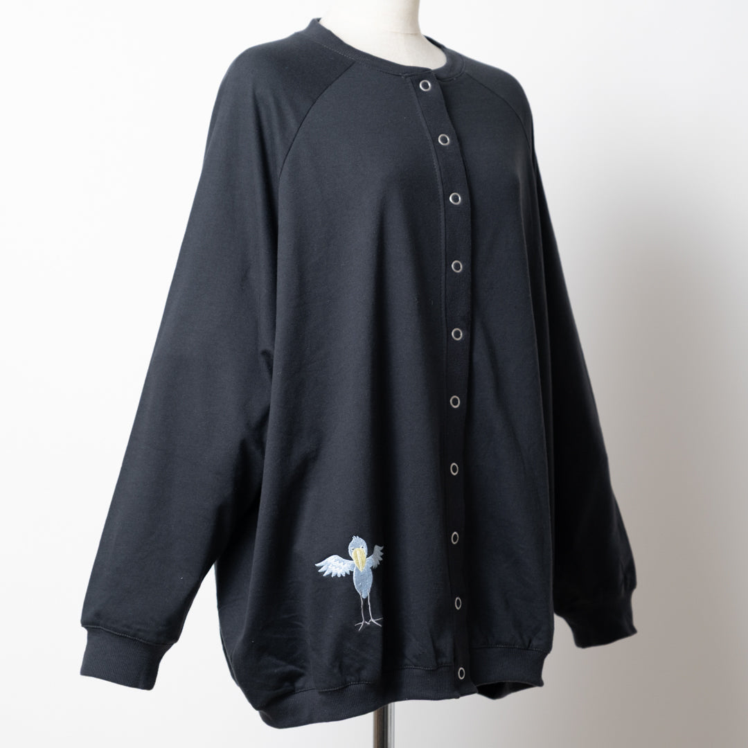 ハシビロコウミニ裏毛カーディガン – to blossom