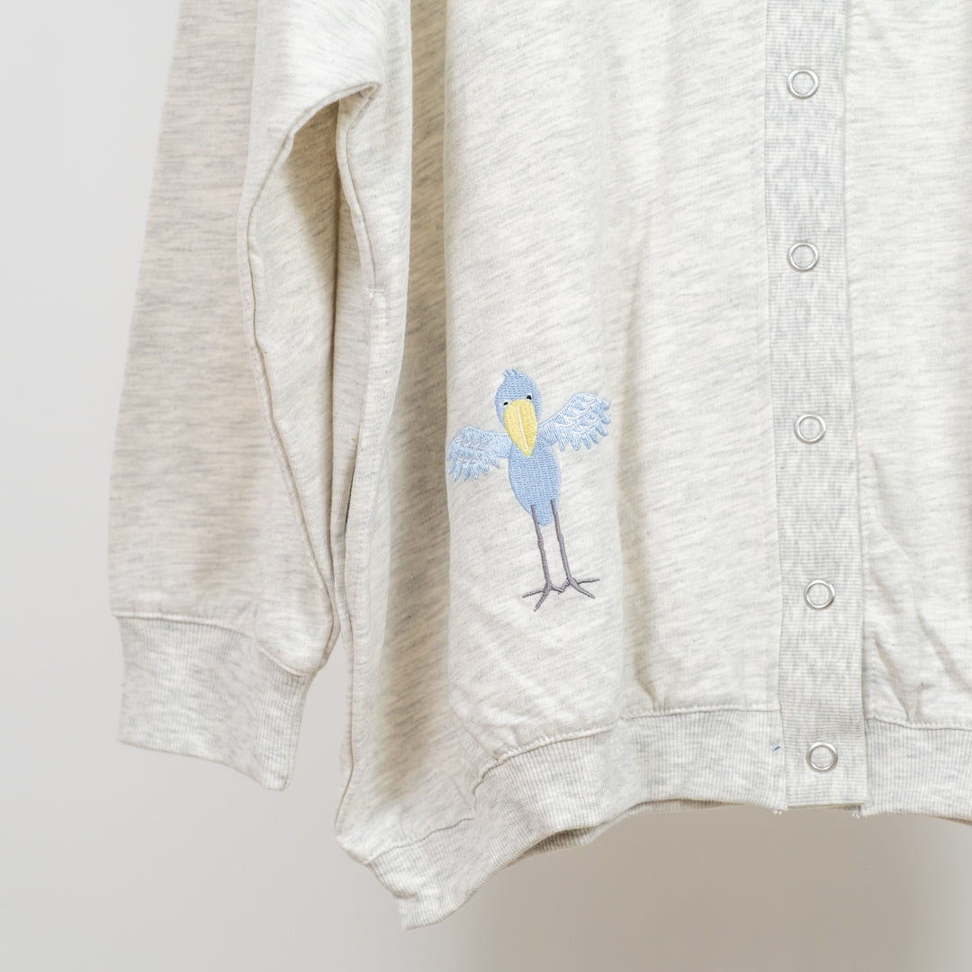 ハシビロコウミニ裏毛カーディガン – to blossom