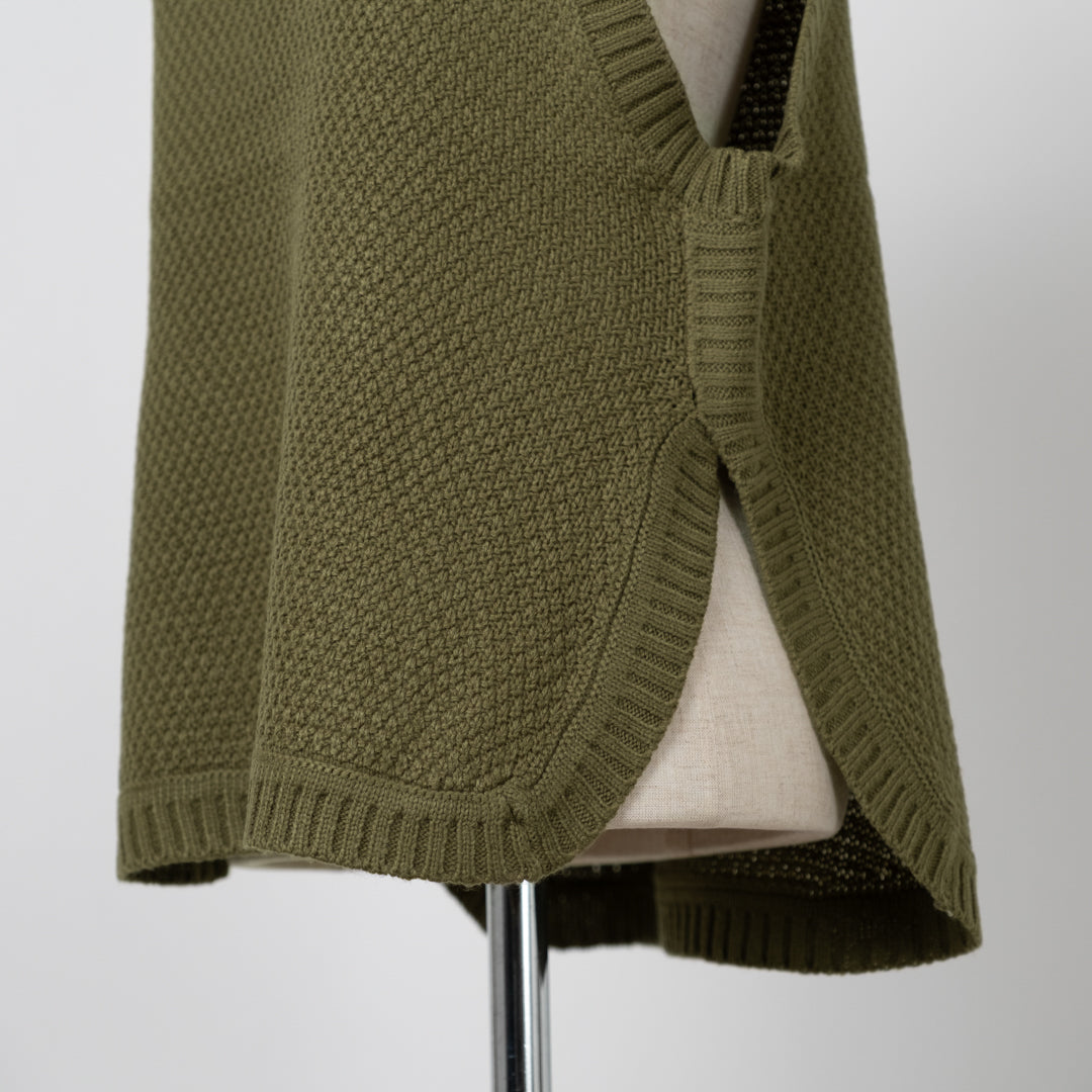 サイドスリットニットベスト – to blossom