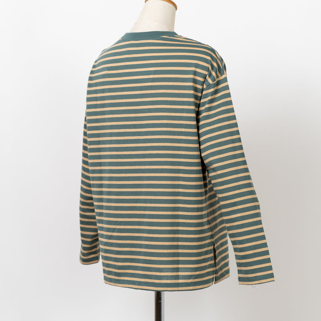 肉球ワンポイント七分袖Tシャツ