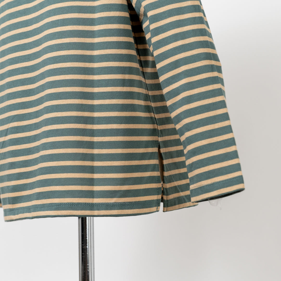 肉球ワンポイント七分袖Tシャツ