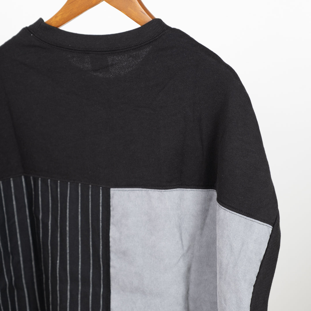 裏毛切替えベスト