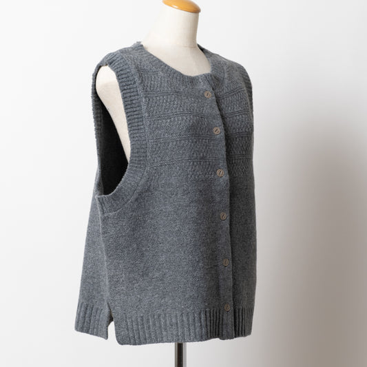 柄ヨーク前開きベスト