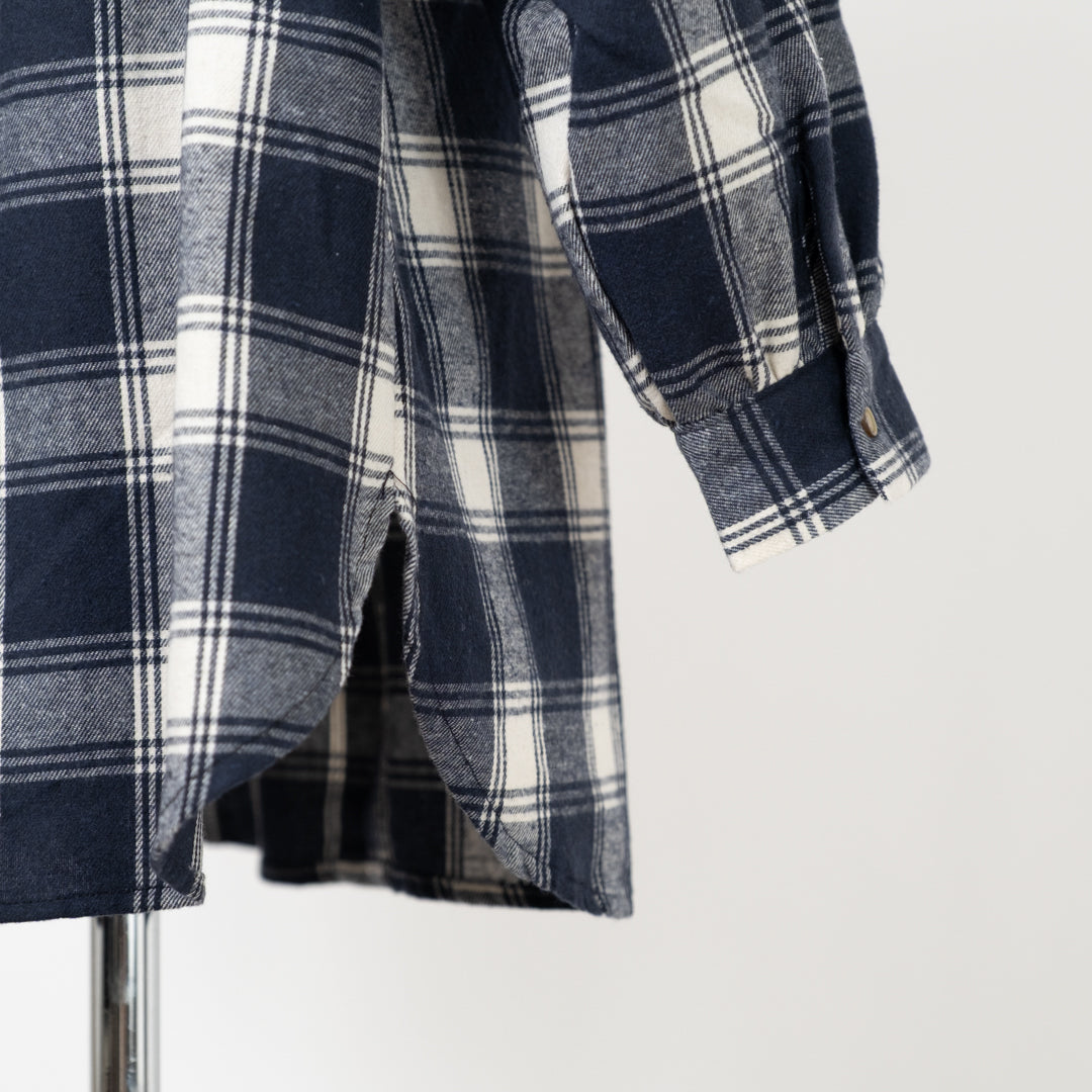 動物刺しゅうビッグシャツ