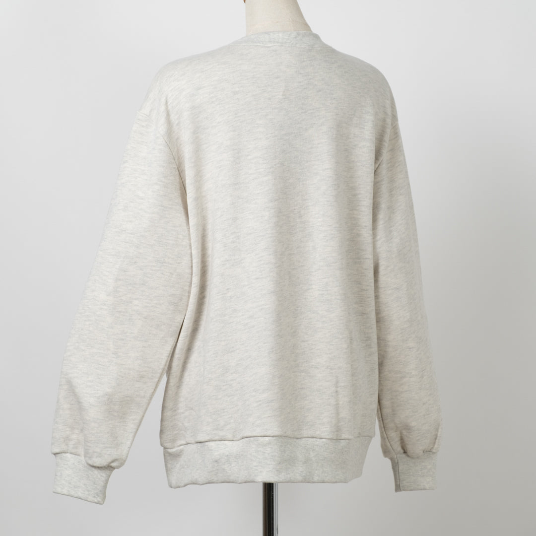 裏毛フレンドドッグプルオーバー