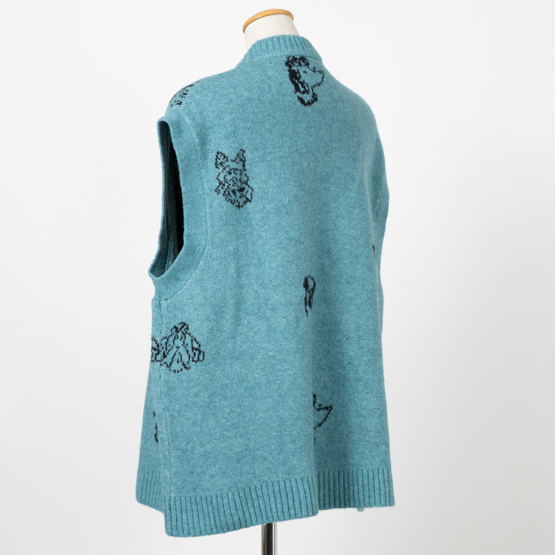 手書き風ワンちゃんベスト