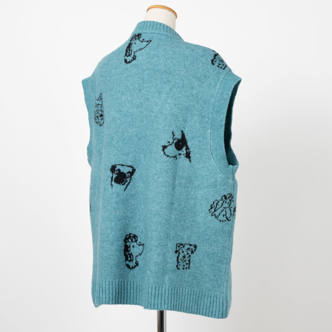 手書き風ワンちゃんベスト