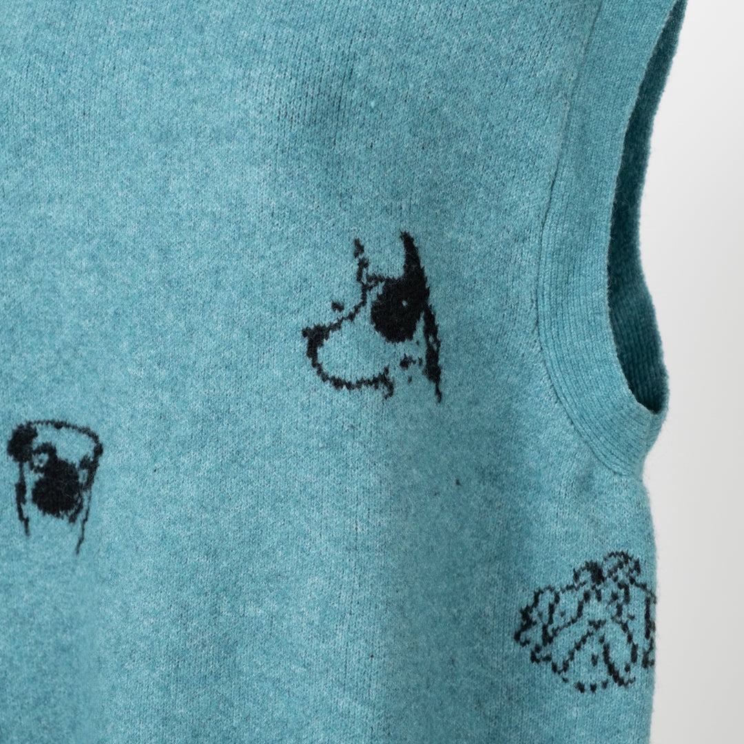 手書き風ワンちゃんベスト