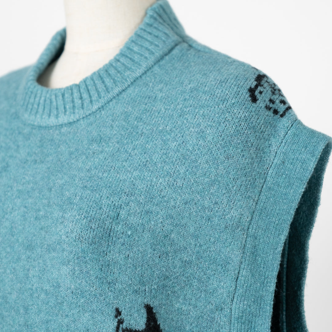 手書き風ワンちゃんベスト