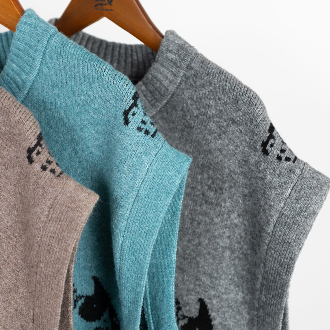 手書き風ワンちゃんベスト