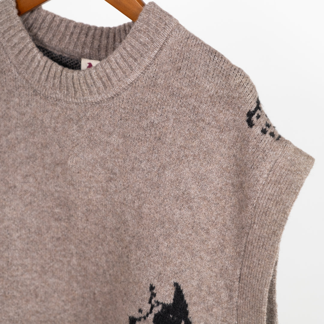 手書き風ワンちゃんベスト