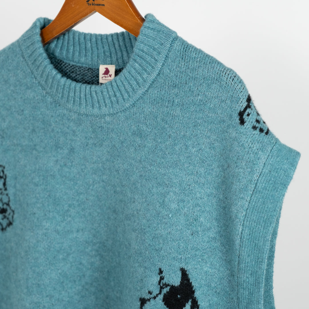 手書き風ワンちゃんベスト