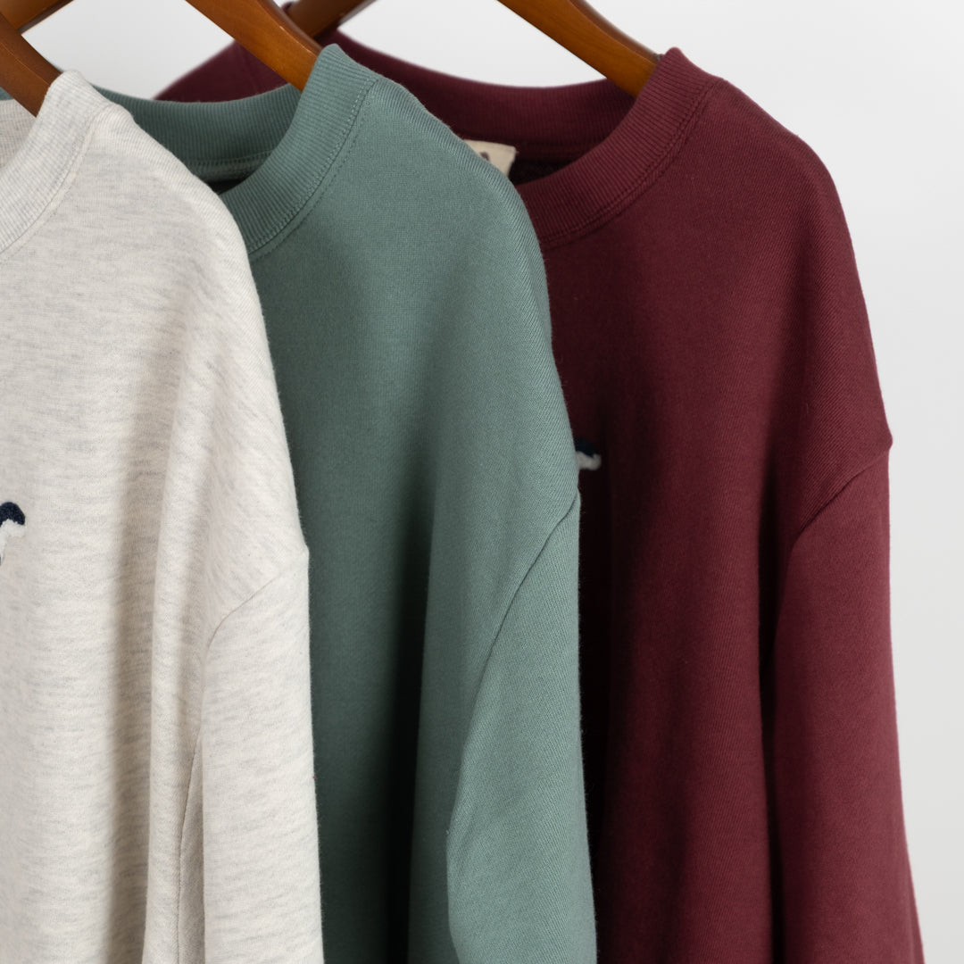 裏毛食べ過ぎた猫プルオーバー