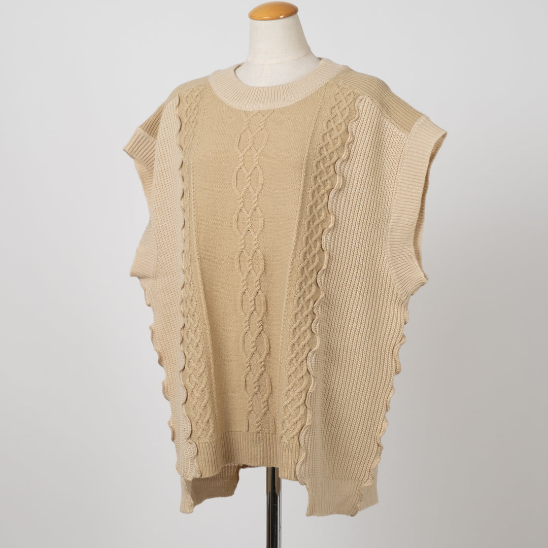 メロウニットベスト