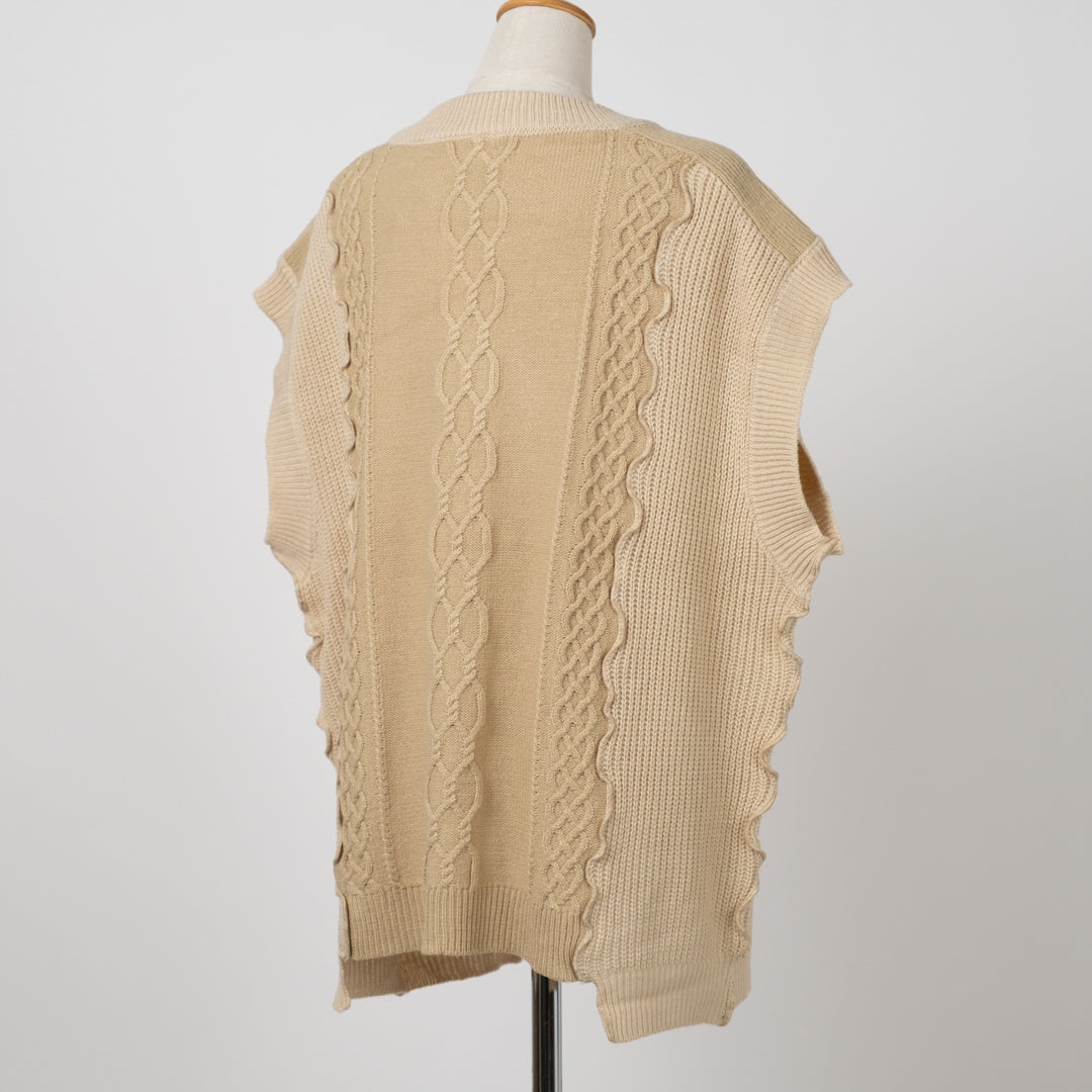 メロウニットベスト