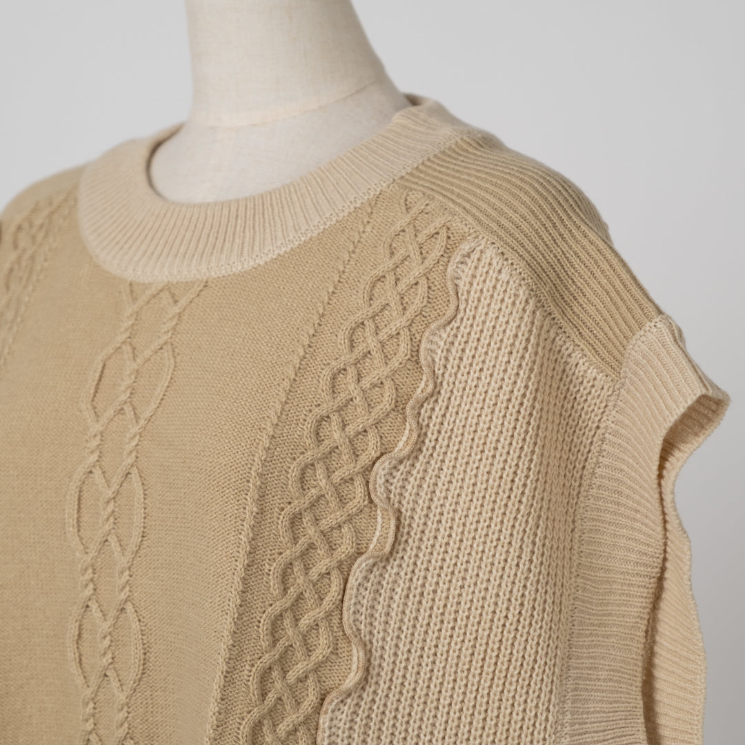 メロウニットベスト