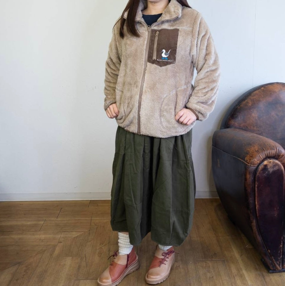 アオアシカツオドリスタンドボアジャケット