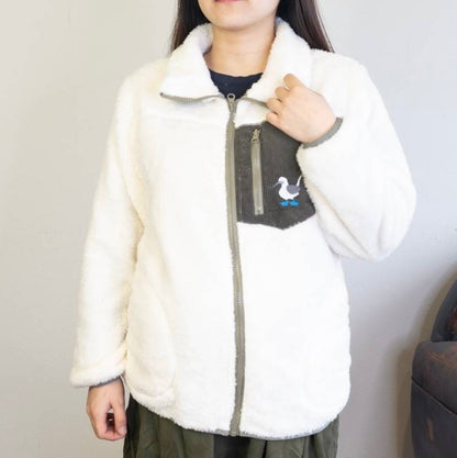 アオアシカツオドリスタンドボアジャケット