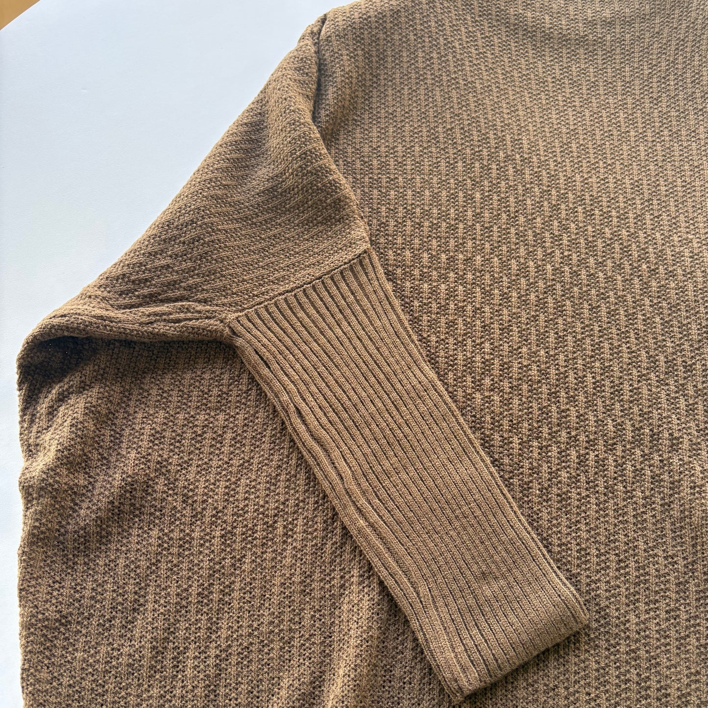 ボトルネック配色チェックチュニック