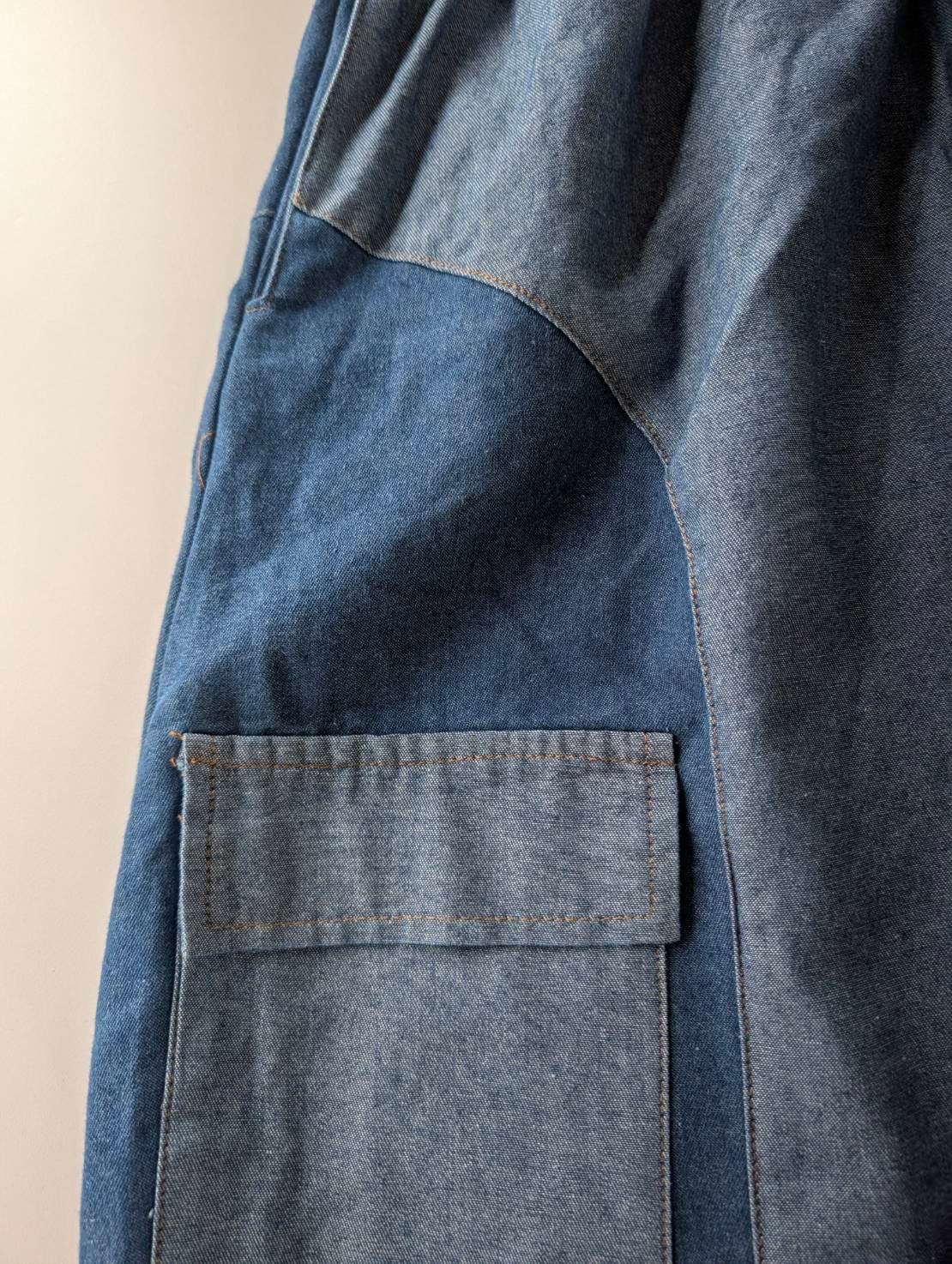 雲と海の蒼スカート