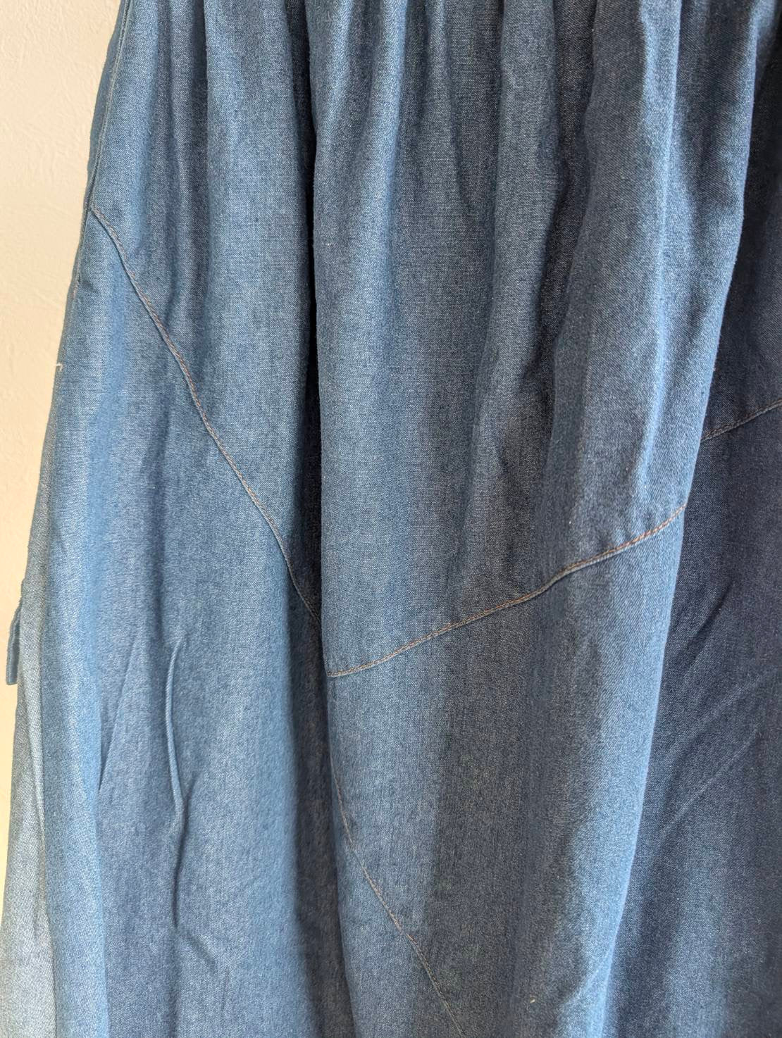 雲と海の蒼スカート