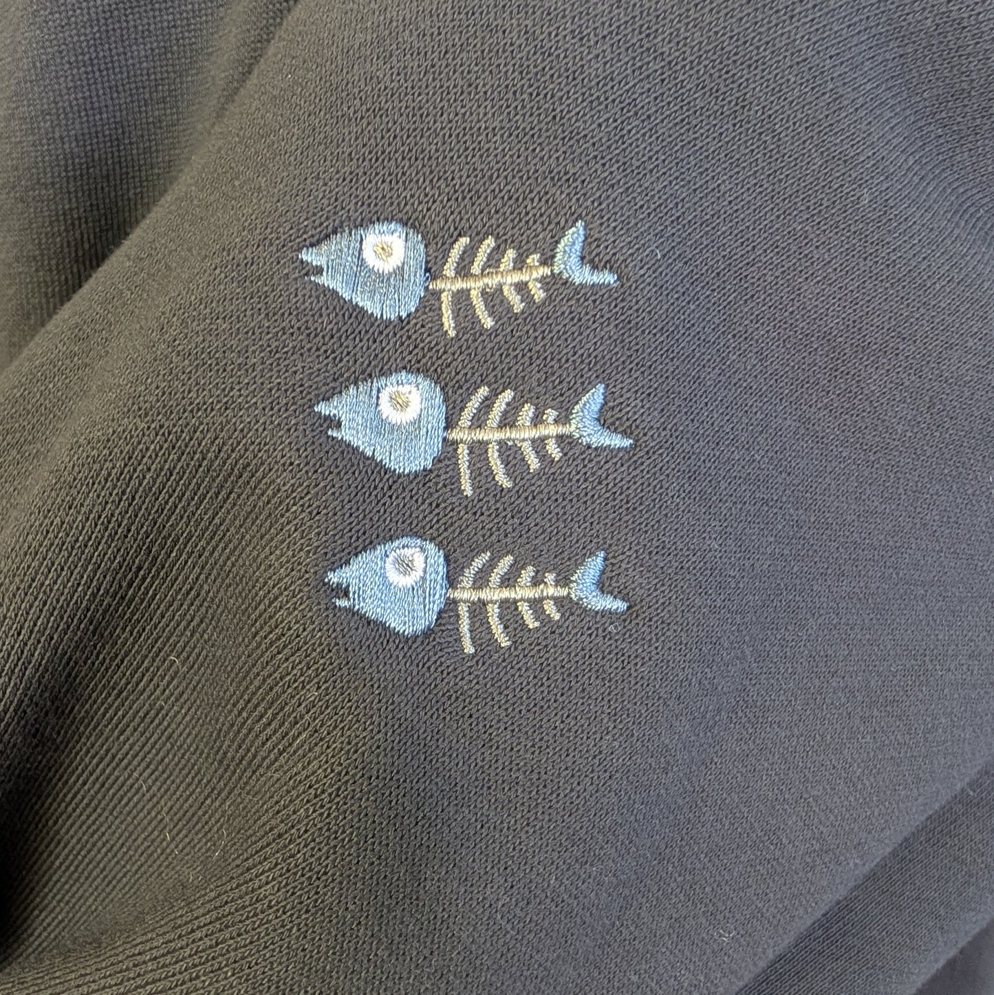 食べ過ぎた猫裏起毛パーカー