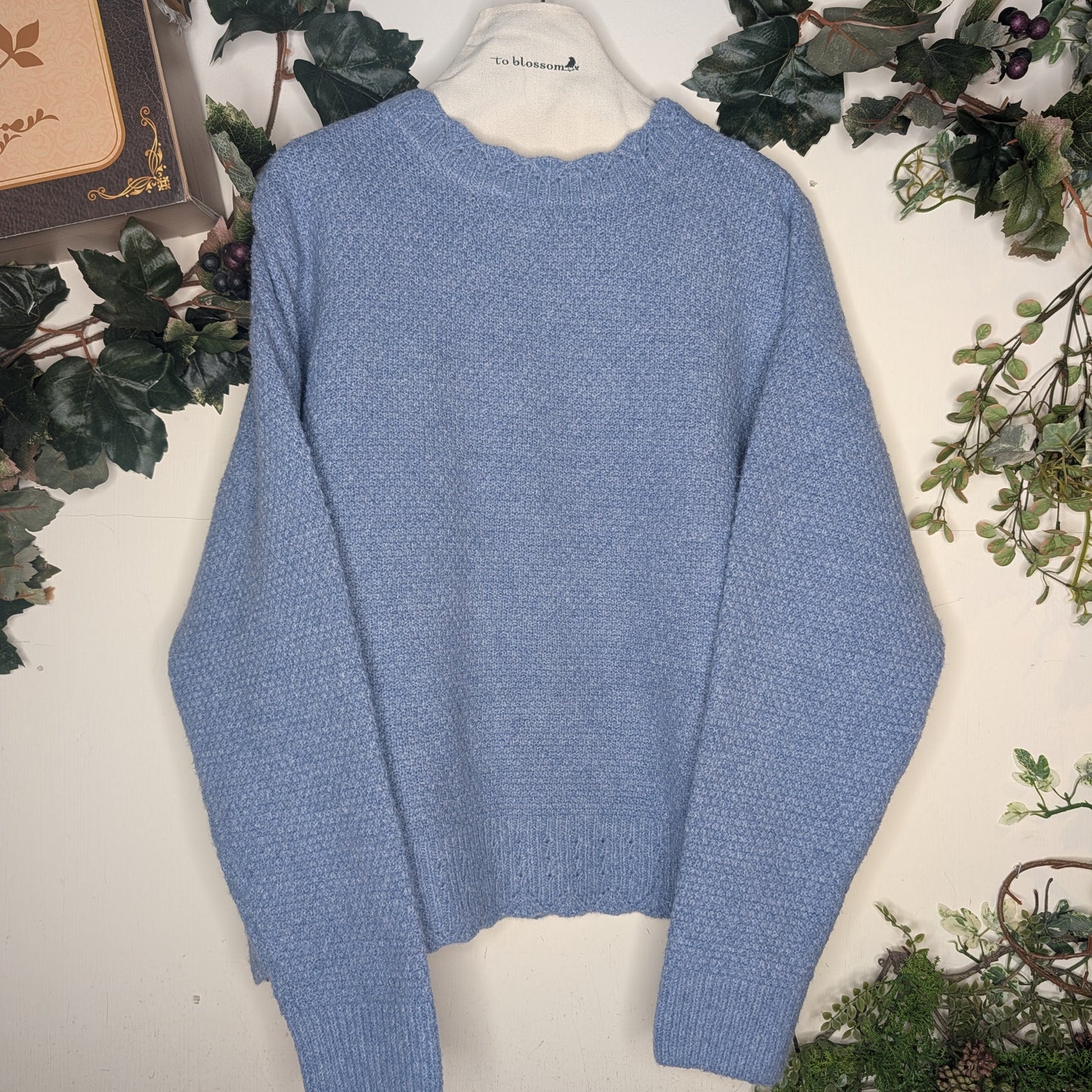 スカラッププルオーバー