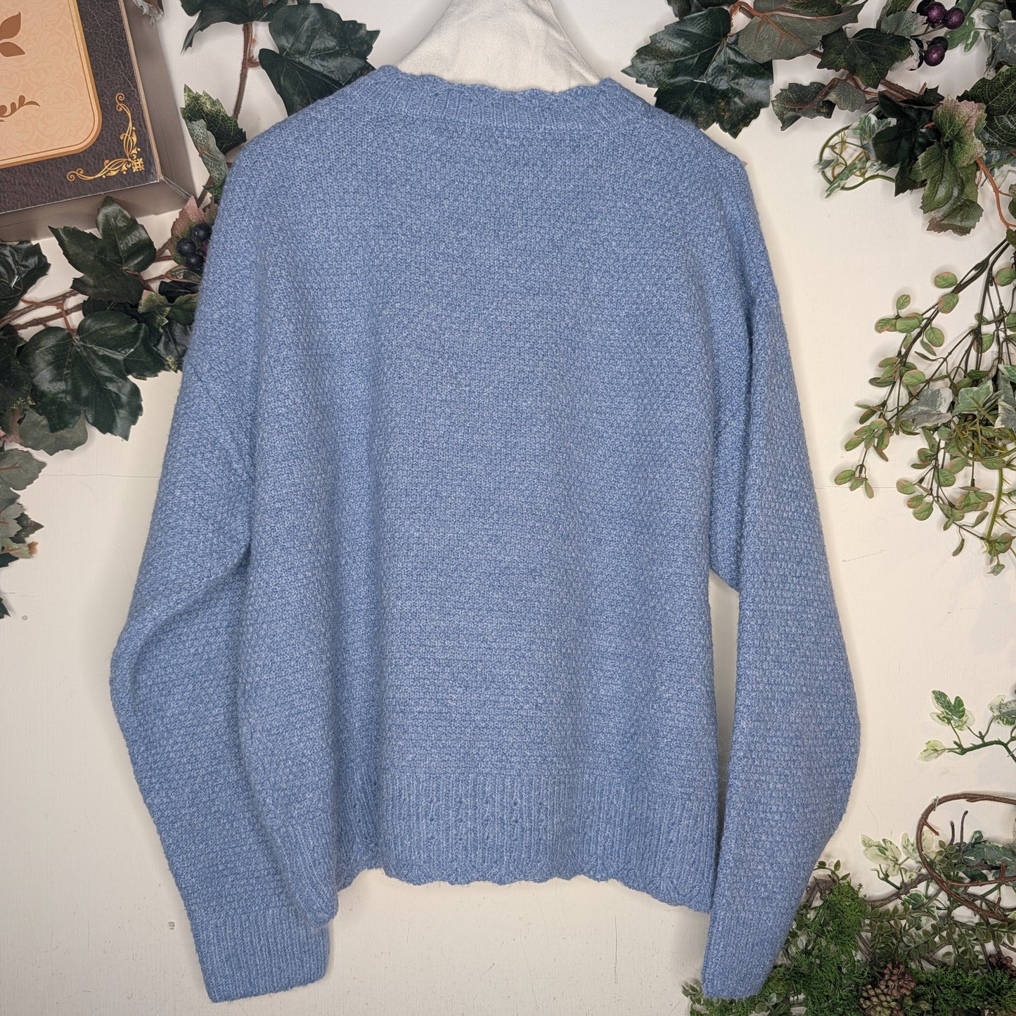 スカラッププルオーバー