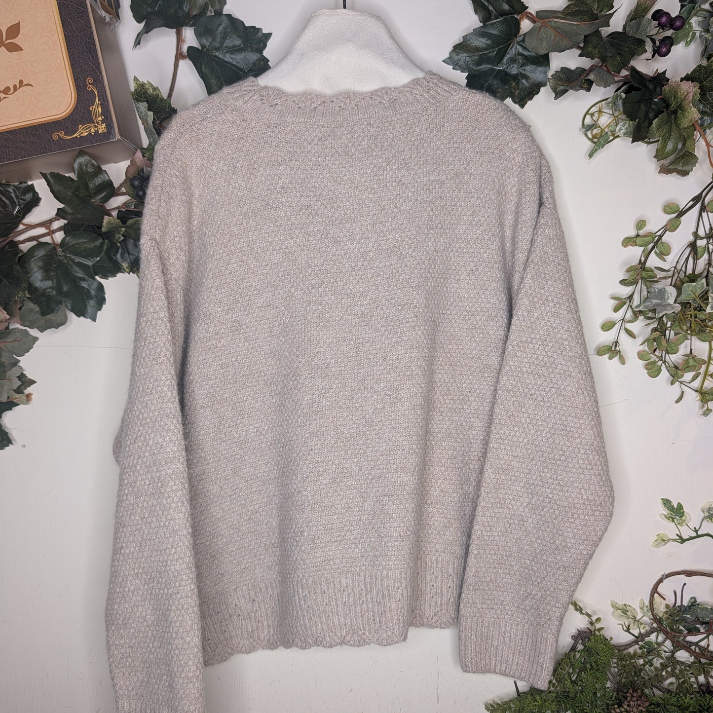 スカラッププルオーバー