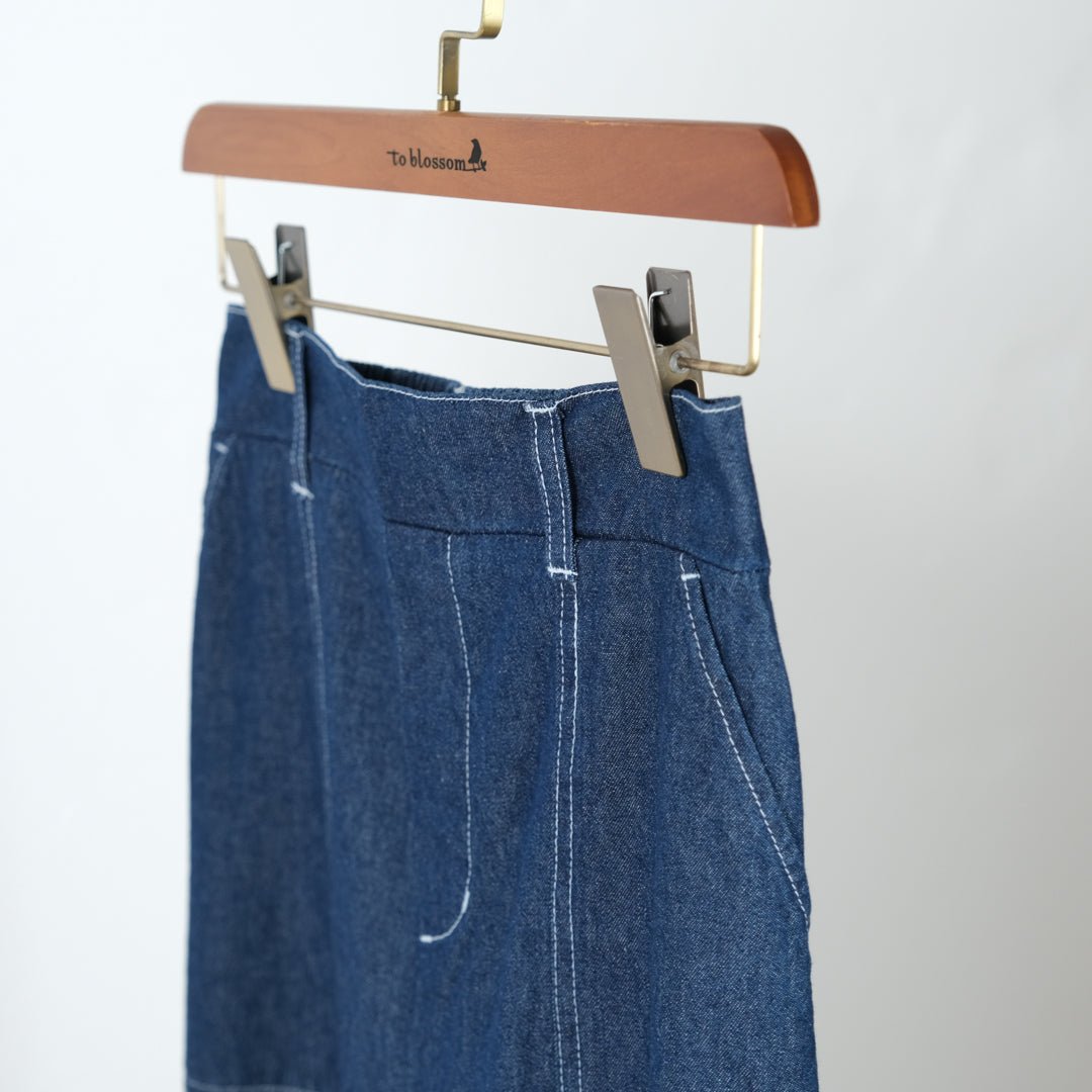 ベイカーデニムパンツ - to blossom (8207672213636)