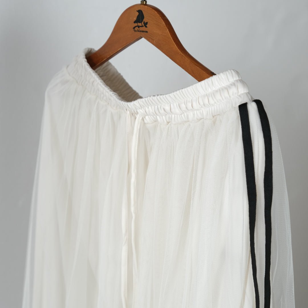 サイドライン入りギャザースカート - to blossom (8207674605700)