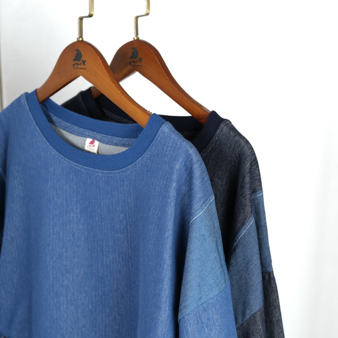 デニム風ポケットワンピース - to blossom (8207639511172)