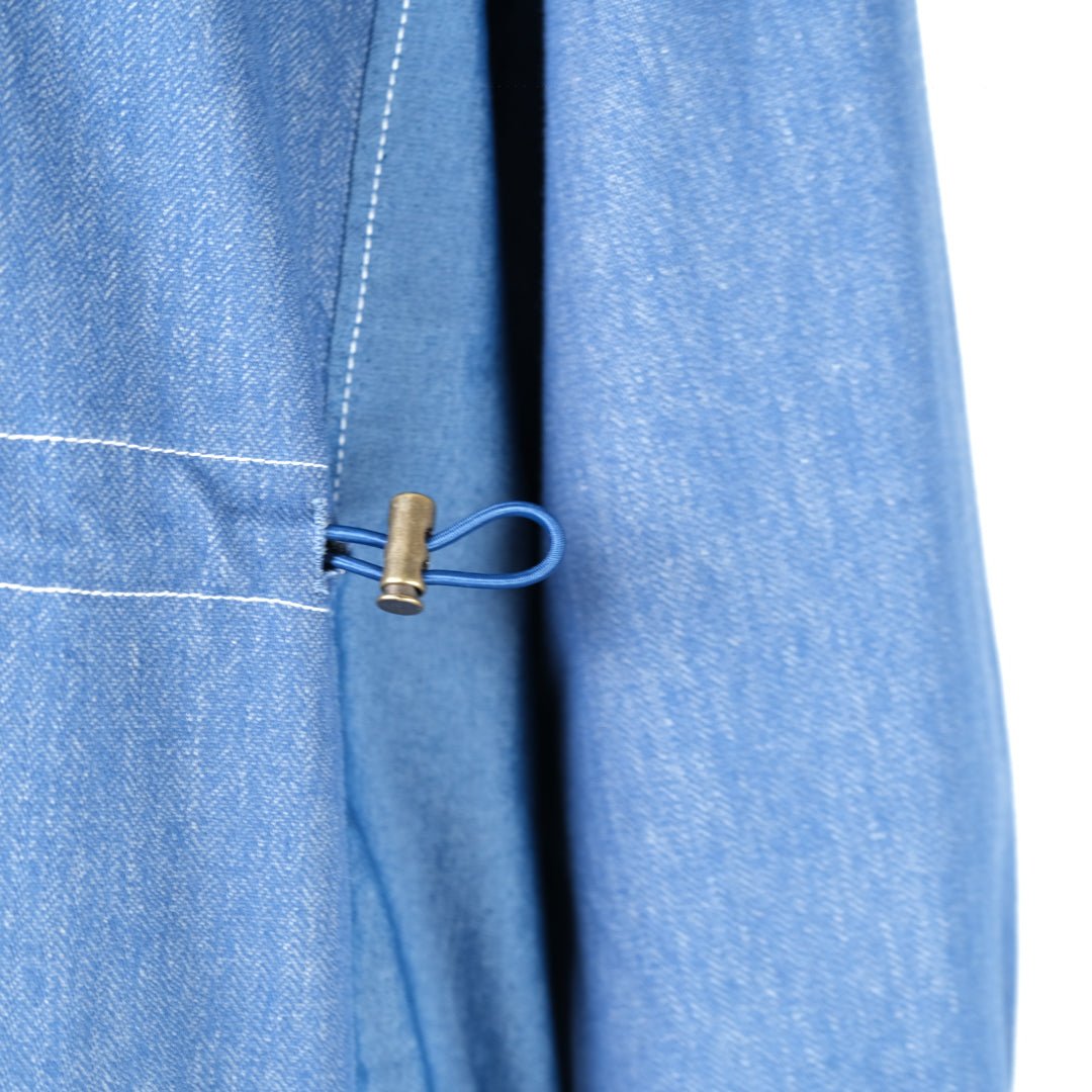 デニム風ポケットワンピース - to blossom (8207639511172)