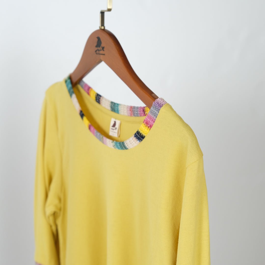 袖ジャガード切替プルオーバー - to blossom (8200650981508)