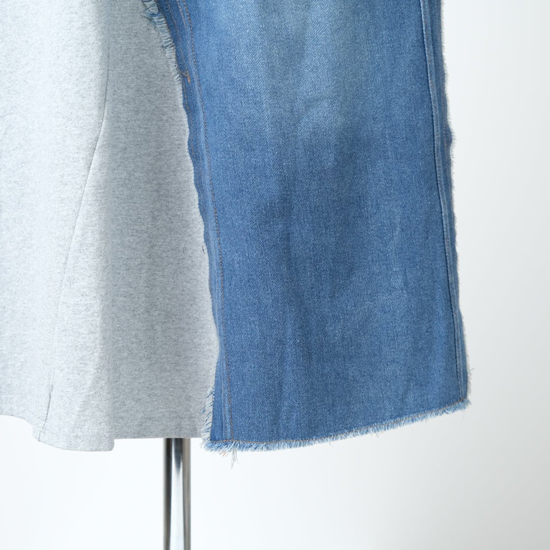 切替デニムスカート - to blossom (8198991544452)