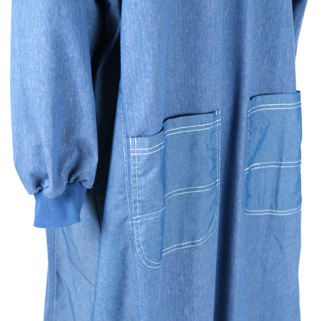 デニム風ポケットワンピース - to blossom (8207639511172)